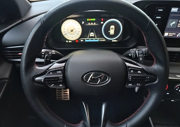 Hyundai i20 cena 61999 przebieg: 27000, rok produkcji 2022 z Biała Piska małe 781